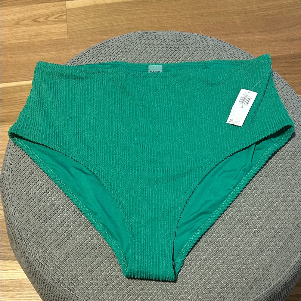 Old Navy Textured green Swimwear bottom